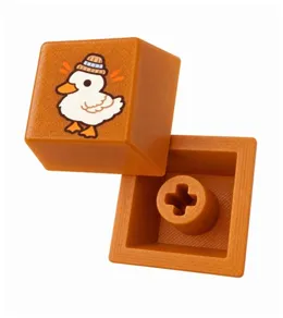Beanie Duck keycap