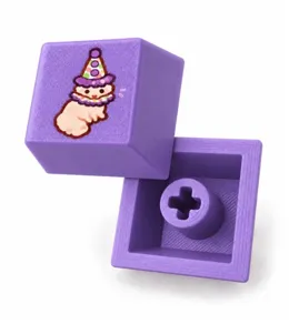 Party Cat keycap
